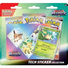 Prismatic Evolutions - Tech Sticker Collection - Leafeon  - Pokemon TCG